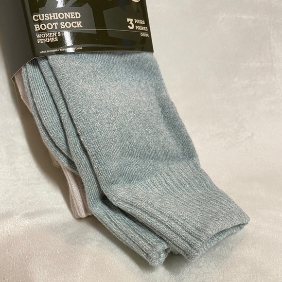 Timberland Cushioned Boot Socks 3 Pairs - Picture 3 of 8